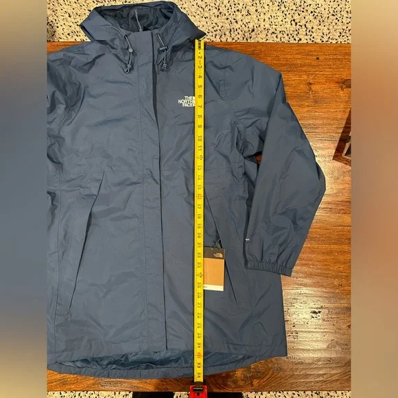 NWT! THE NORTH FACE WOMEN'S ANTORA PARKA WATERPROOF RAIN JACKET Shady Blue S~1X - Picture 16 of 16